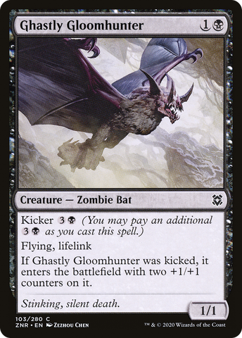 {C} Ghastly Gloomhunter [Zendikar Rising][ZNR 103]