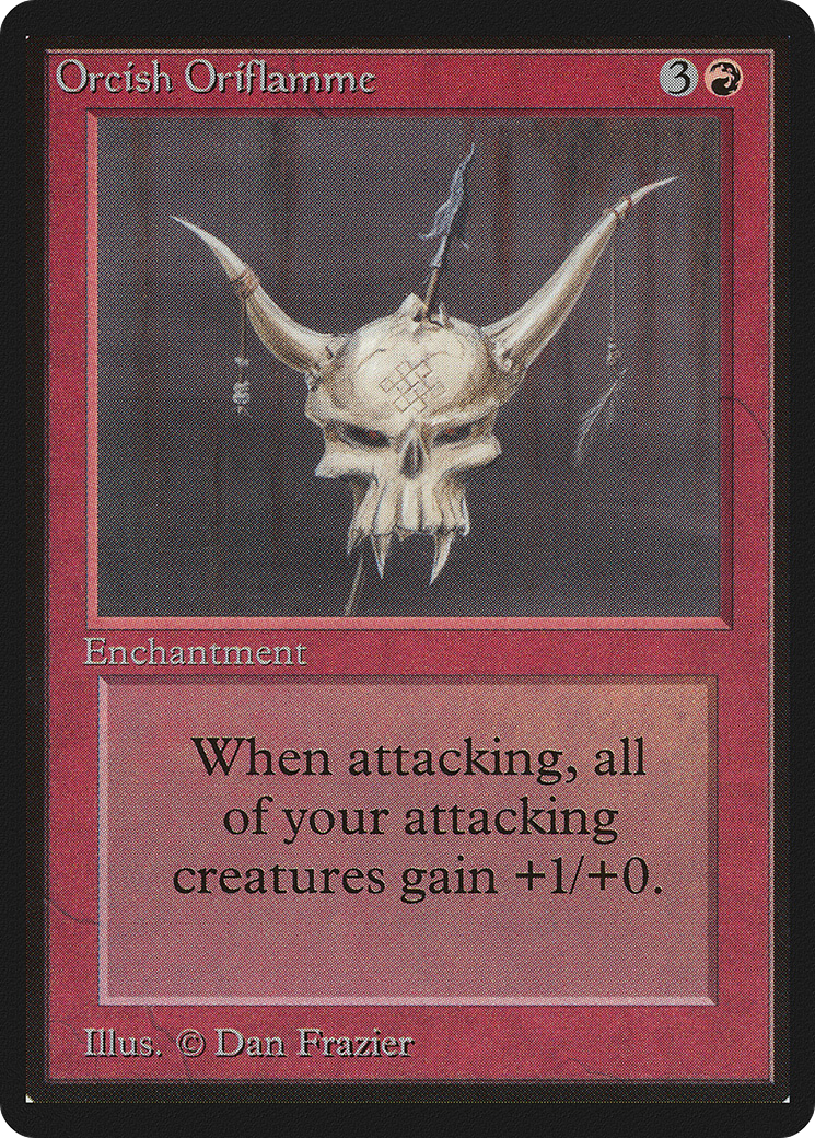 {C} Orcish Oriflamme [Beta Edition][LEB 167]
