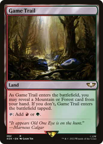 {R} Game Trail [Universes Beyond: Warhammer 40,000][40K 282]