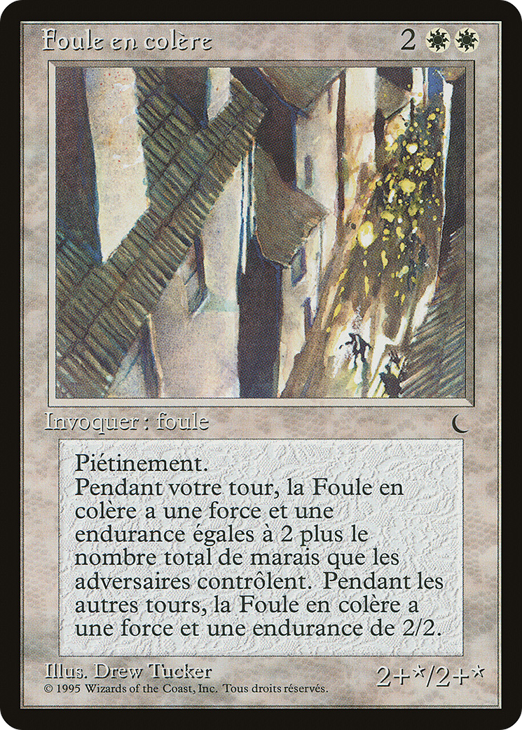 {C} Angry Mob (French) - "Foule en colere" [Renaissance][REN 004]