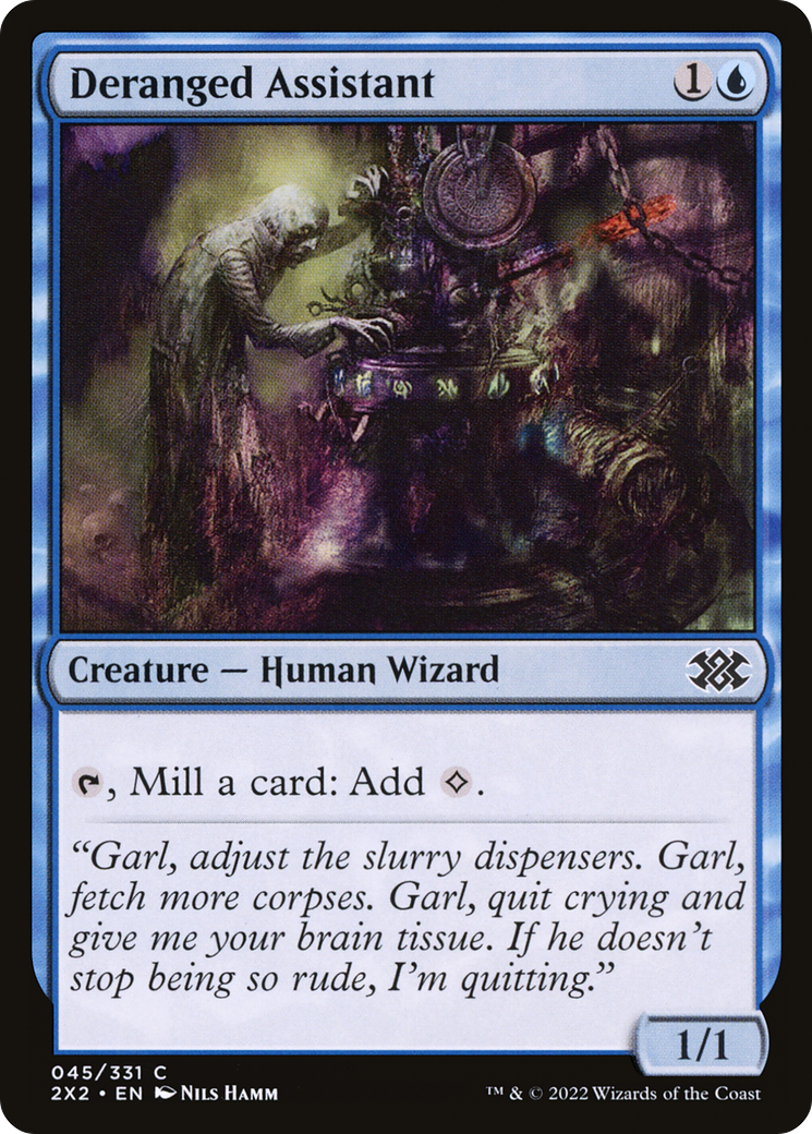 {C} Deranged Assistant [Double Masters 2022][2X2 045]