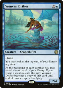 {R} Vesuvan Drifter [March of the Machine: The Aftermath][MAT 010]
