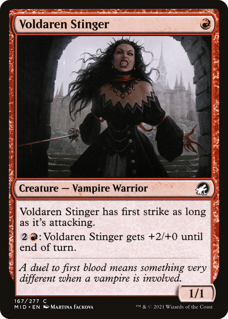 {C} Voldaren Stinger [Innistrad: Midnight Hunt][MID 167]