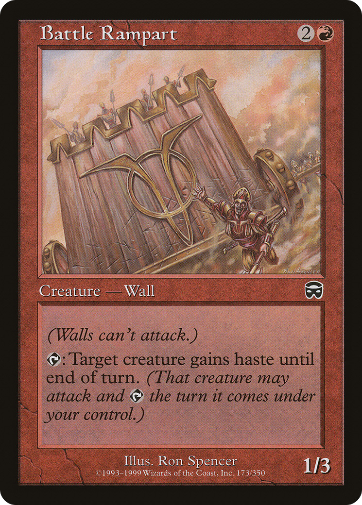 {C} Battle Rampart [Mercadian Masques][MMQ 173]