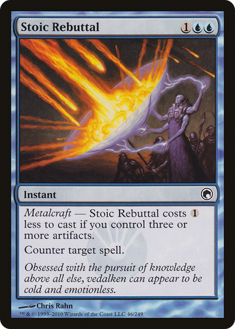 {C} Stoic Rebuttal [Scars of Mirrodin][SOM 046]