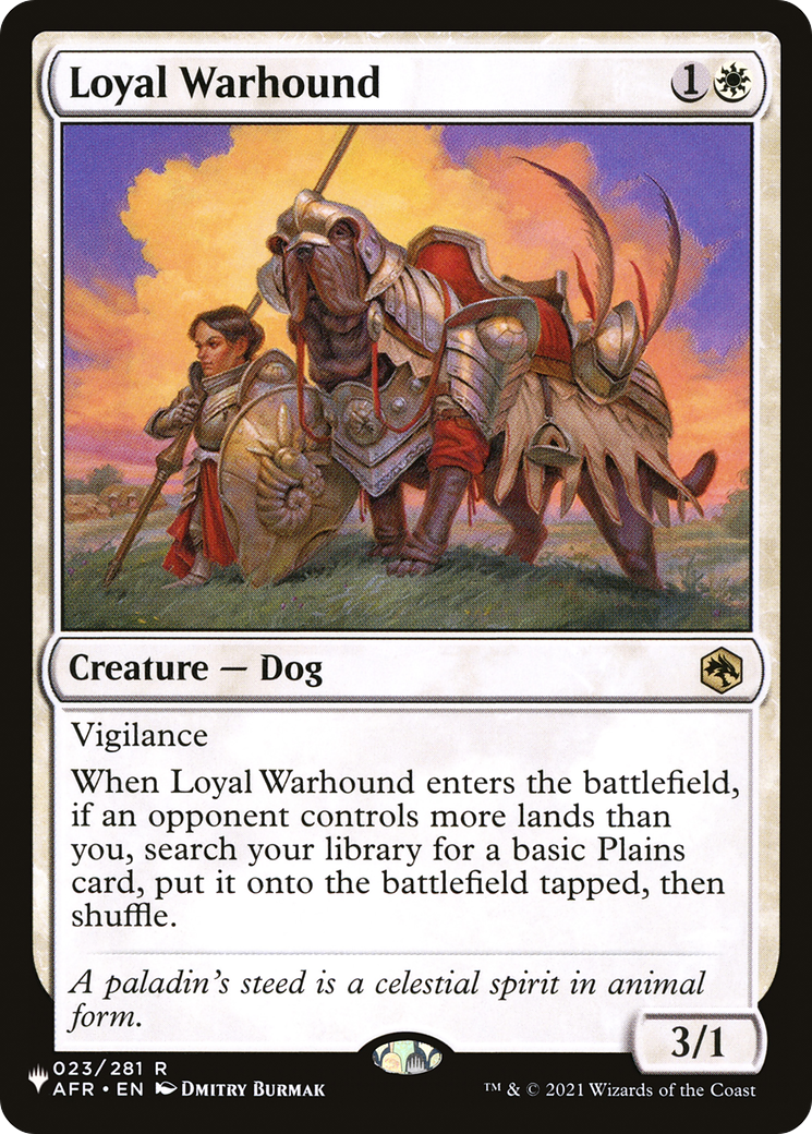 Loyal Warhound [LIST AFR-23]