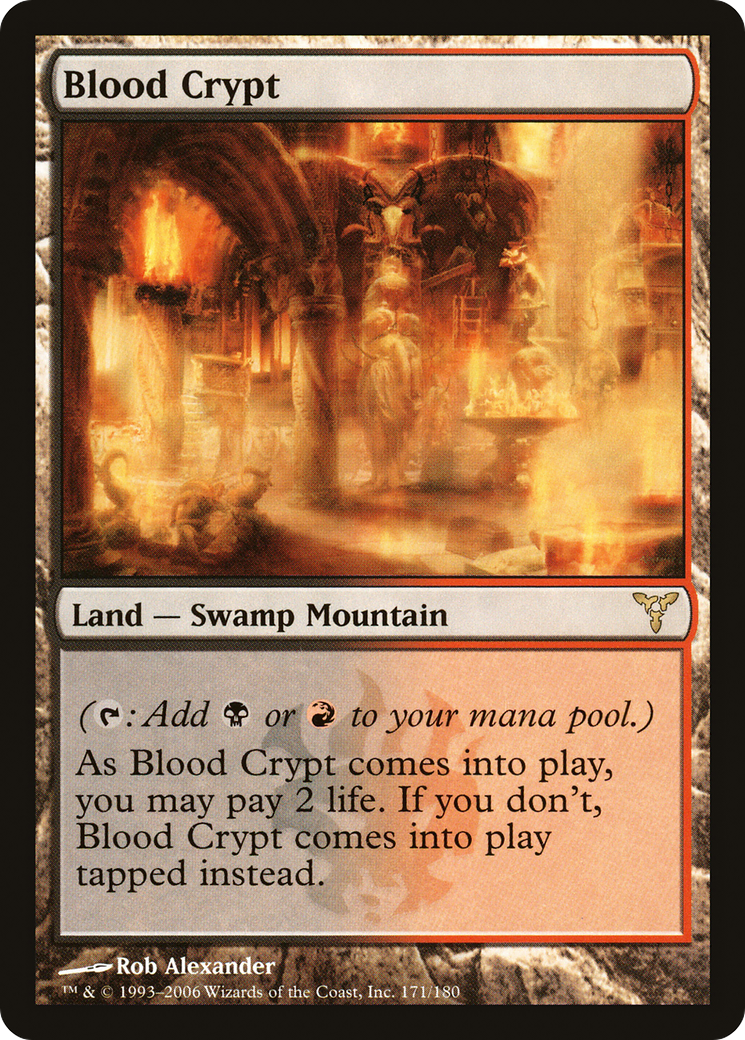 {R} Blood Crypt [Dissension][DIS 171]