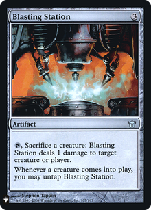 {C} Blasting Station [LIST 5DN-107]  Foil
