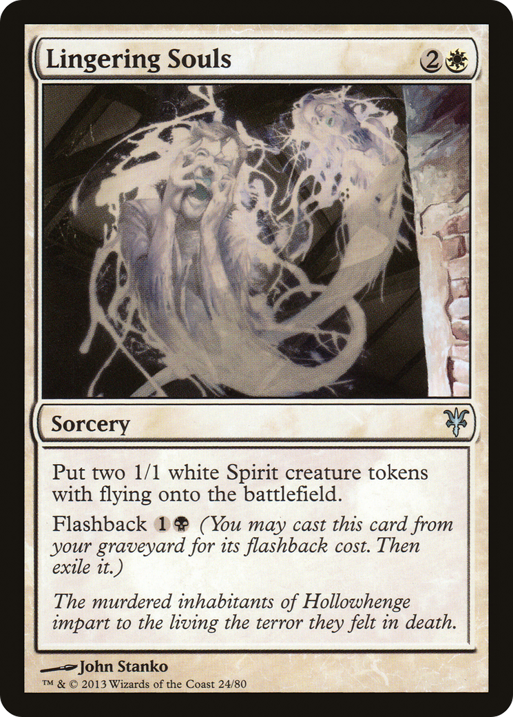 {C} Lingering Souls [Duel Decks: Sorin vs. Tibalt][DDK 024]