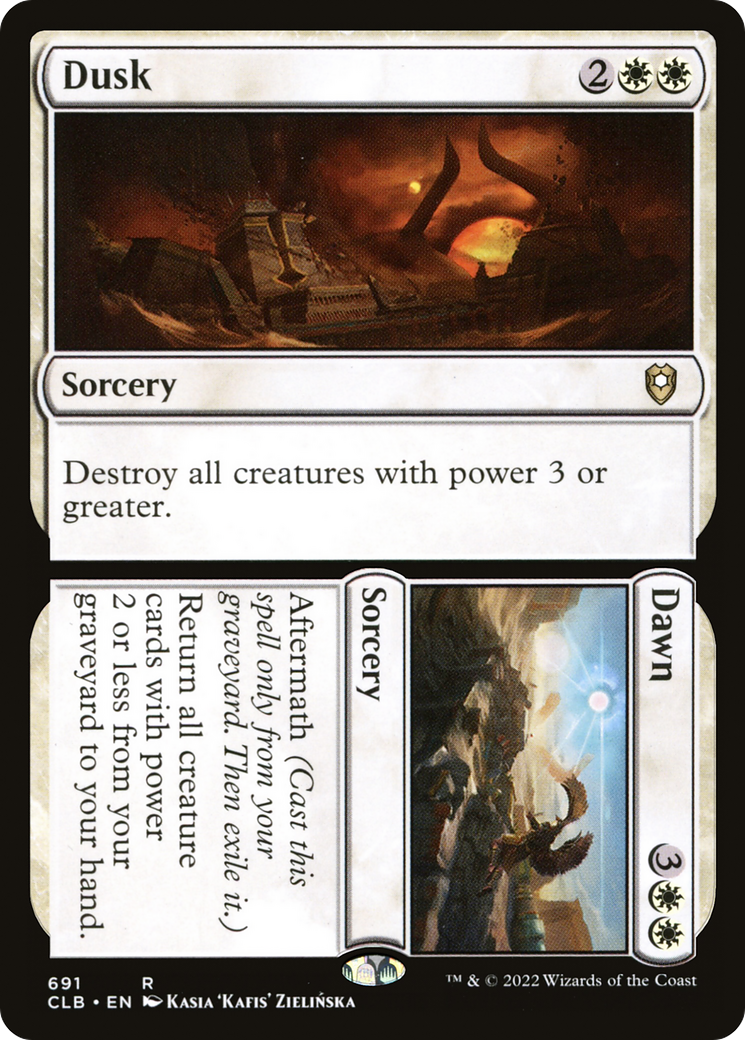 {R} Dusk // Dawn [Commander Legends: Battle for Baldur's Gate][CLB 691]