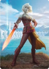 {A} Nahiri, Heir of the Ancients 1 Art Card [Zendikar Rising Art Series][AZNR 003]