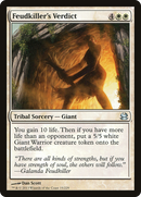 {C} Feudkiller's Verdict [Modern Masters][MMA 015]