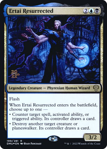 {R} Ertai Resurrected [Dominaria United Prerelease Promos][PR DMU 199]