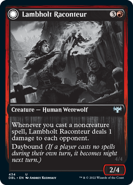 {C} Lambholt Raconteur // Lambholt Ravager [Innistrad: Double Feature][DBL 434]