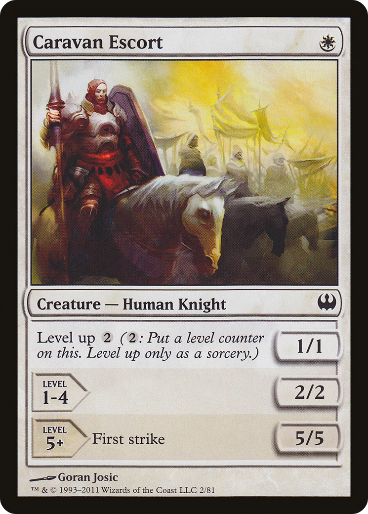 {C} Caravan Escort [Duel Decks: Knights vs. Dragons][DDG 002]