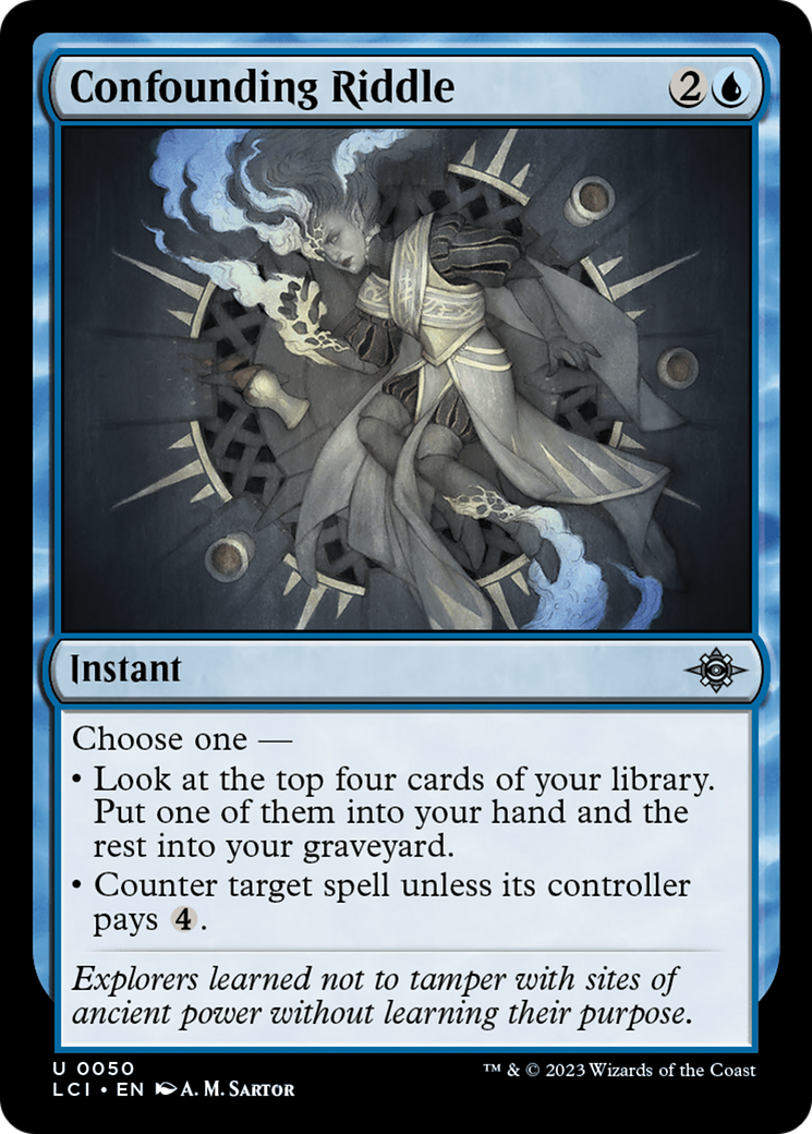 {@C} Confounding Riddle [The Lost Caverns of Ixalan][LCI 050]