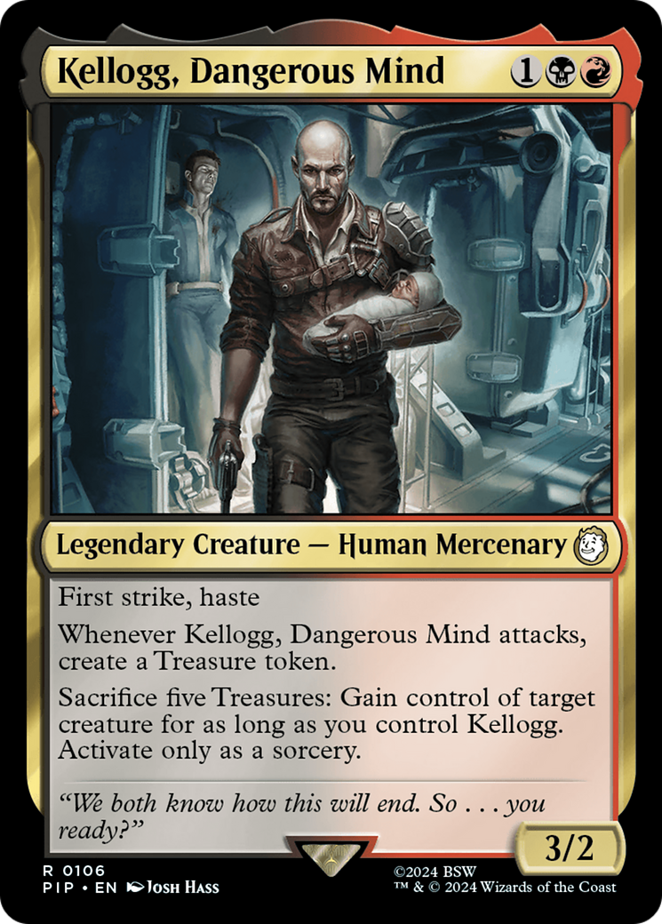 {R} Kellogg, Dangerous Mind [Fallout][PIP 106]