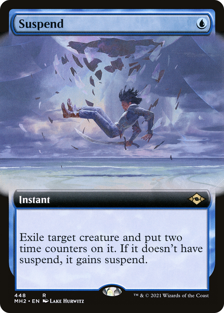 {R} Suspend (Extended Art): (Extended Art) [Modern Horizons 2] [MH2 448]