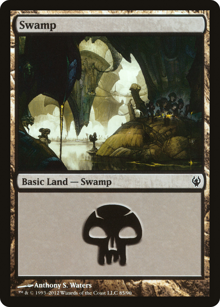 {B}[DDJ 085] Swamp (85) [Duel Decks: Izzet vs. Golgari]