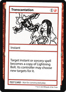 {R} Transcantation (2021 Edition) [Mystery Booster Playtest Cards][CMB1 067]