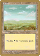 {B}[GB PTC MJ366] Plains (mj366) (Mark Justice) [Pro Tour Collector Set]