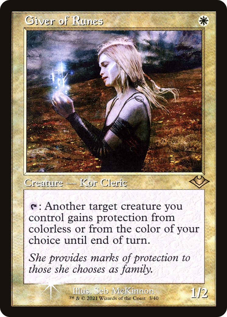 {R} Giver of Runes (Retro) [Modern Horizons 2][RF MH1 003]