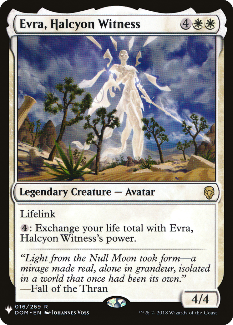 {R} Evra, Halcyon Witness [Mystery Booster][LS DOM 016]