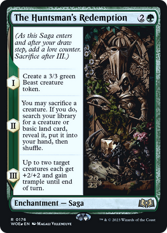 {@R} The Huntsman's Redemption [Wilds of Eldraine Prerelease Promos][PR WOE 176]