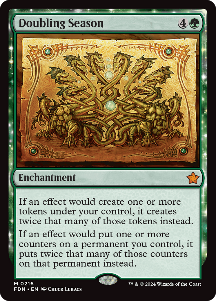 {@R} Doubling Season [Foundations][FDN 216]