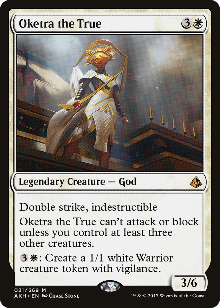 {R} Oketra the True [Amonkhet][AKH 021] - Misty Mountain Games