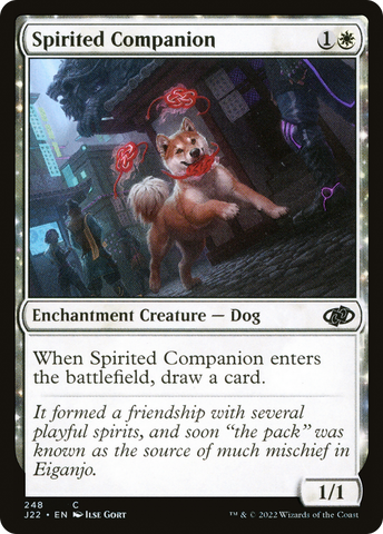 {C} Spirited Companion [Jumpstart 2022][J22 248]