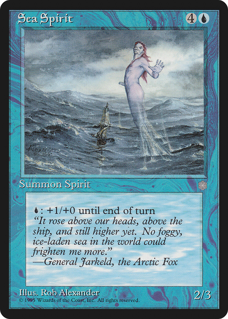 {C} Sea Spirit [Ice Age][ICE 095]