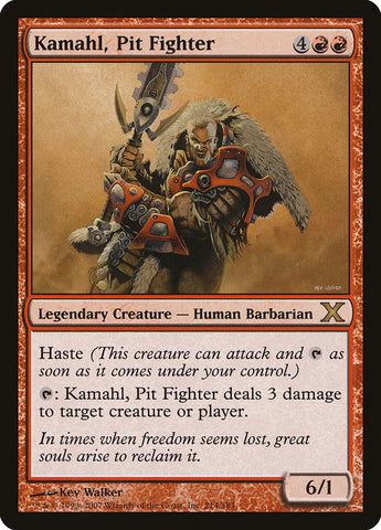 {R} Kamahl, Pit Fighter [Tenth Edition][10E 214]
