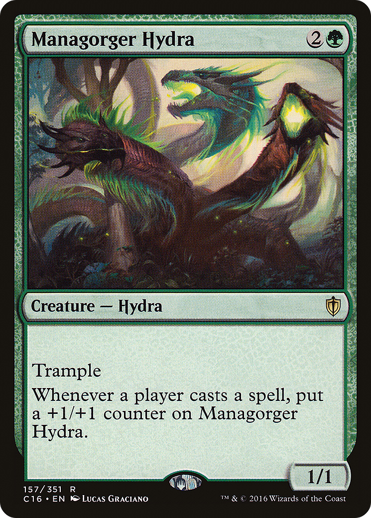{R} Managorger Hydra [Commander 2016][C16 157] - Misty Mountain Games