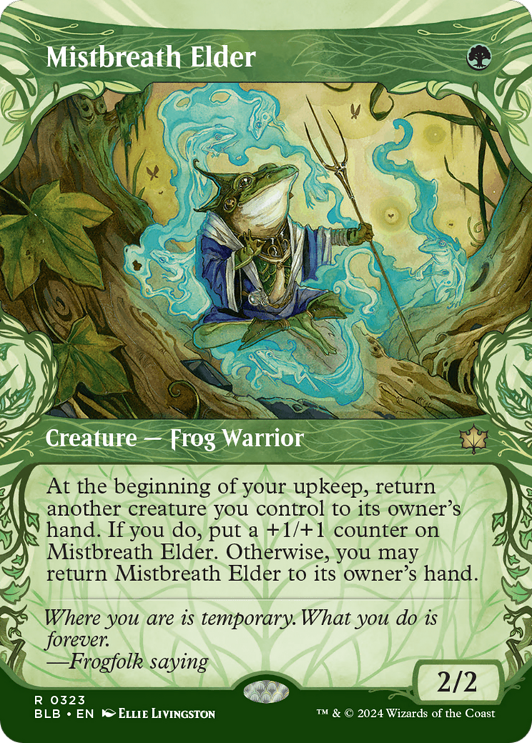 {@R} Mistbreath Elder (Showcase) [Bloomburrow][BLB 323]