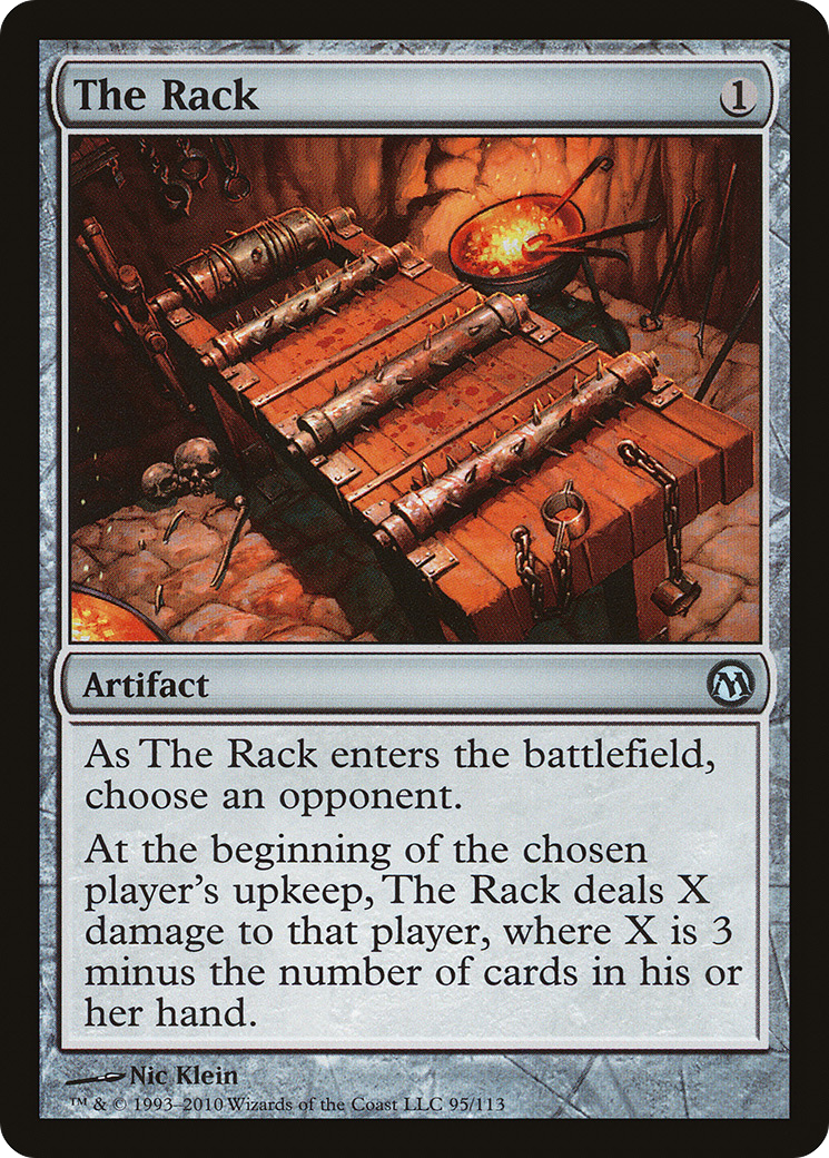 {C} The Rack [Duels of the Planeswalkers][DPA 095]