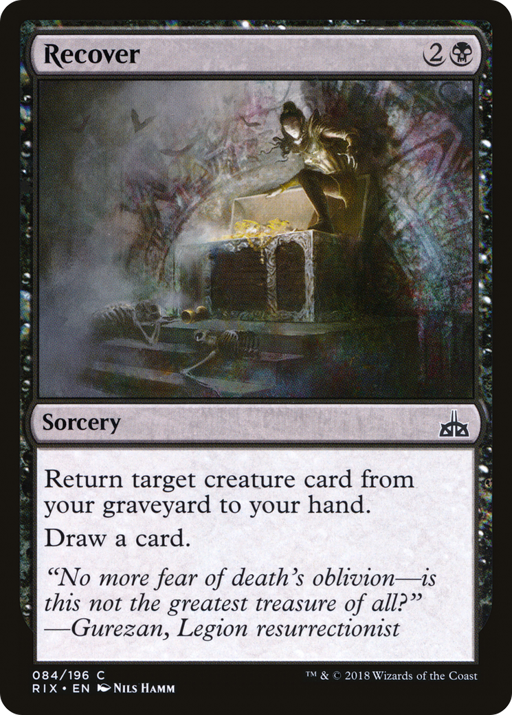 {C} Recover [Rivals of Ixalan][RIX 084]