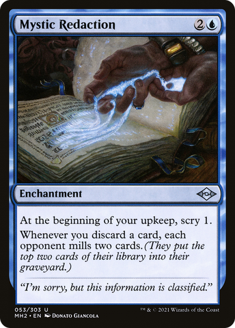 {C} Mystic Redaction [Modern Horizons 2][MH2 053]