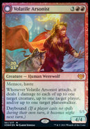 {R} Volatile Arsonist // Dire-Strain Anarchist [Innistrad: Crimson Vow Prerelease Promos][PR VOW 181]