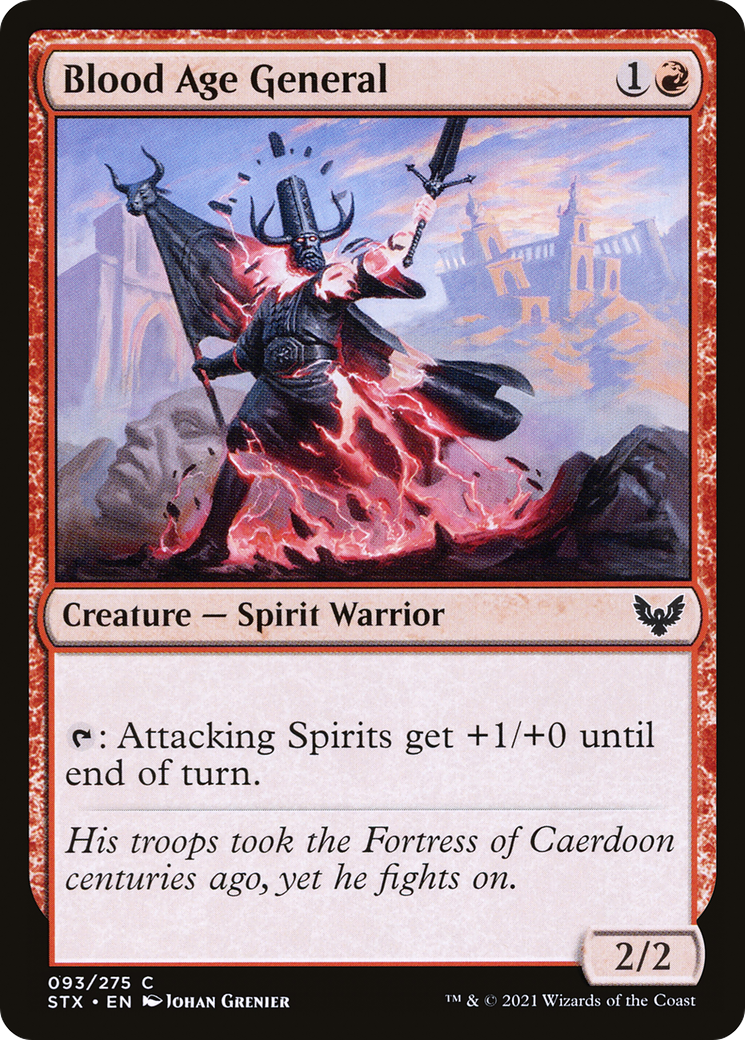 {C} Blood Age General [Strixhaven: School of Mages][STX 093]