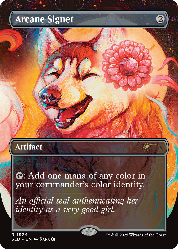 Arcane Signet [SLD-1924]  (Borderless) Foil