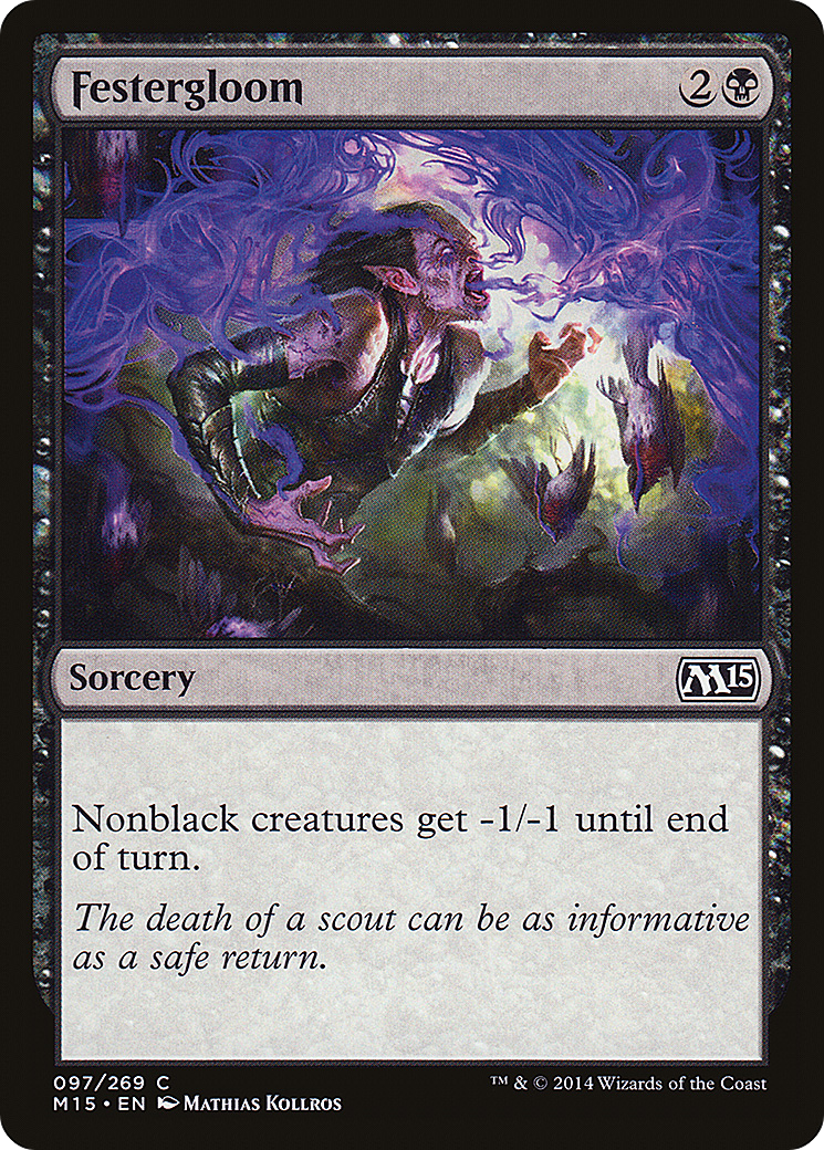 {C} Festergloom [Magic 2015][M15 097]