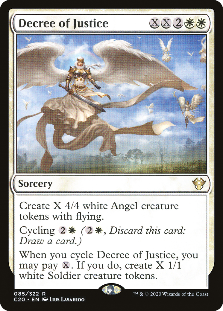 {R} Decree of Justice [Commander 2020][C20 085]