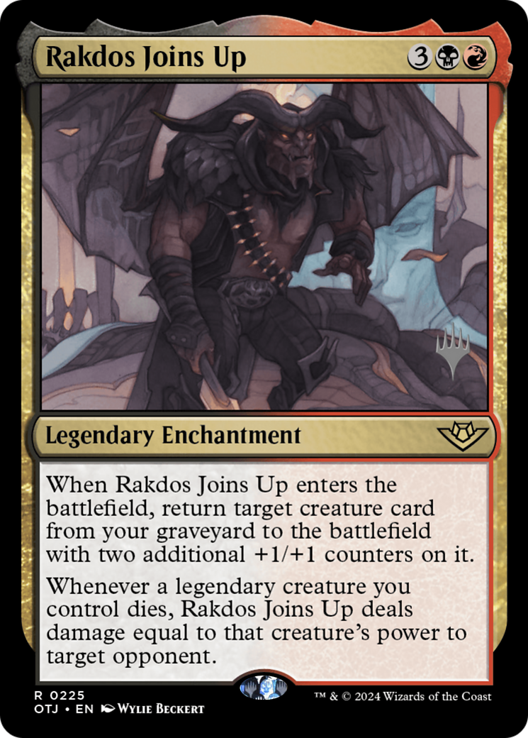 {@R} Rakdos Joins Up (Promo Pack) [Outlaws of Thunder Junction Promos][PP OTJ 225]