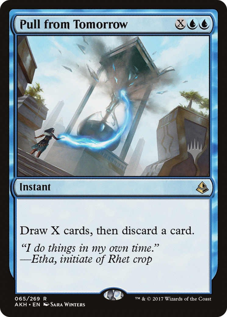 {R} Pull from Tomorrow (Promo Pack) [Amonkhet Promos][PP AKH 065]