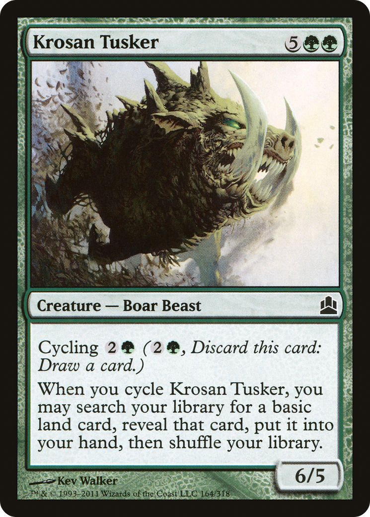 {C} Krosan Tusker [Commander 2011][CMD 164]