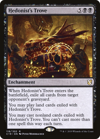 {R} Hedonist's Trove [Commander 2019][C19 119]