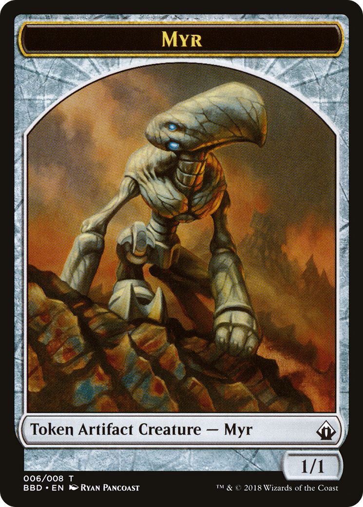 {T} Myr Token [Battlebond Tokens][TBBD 006]