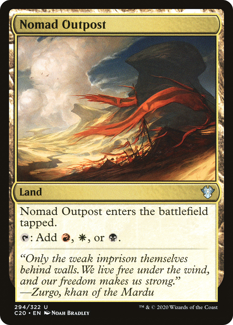 {C} Nomad Outpost [Commander 2020][C20 294]