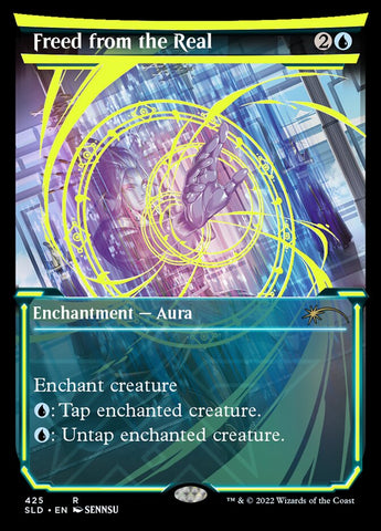 {R} Freed from the Real (Neon Ink Yellow) [Secret Lair Drop Series][SLD 425]